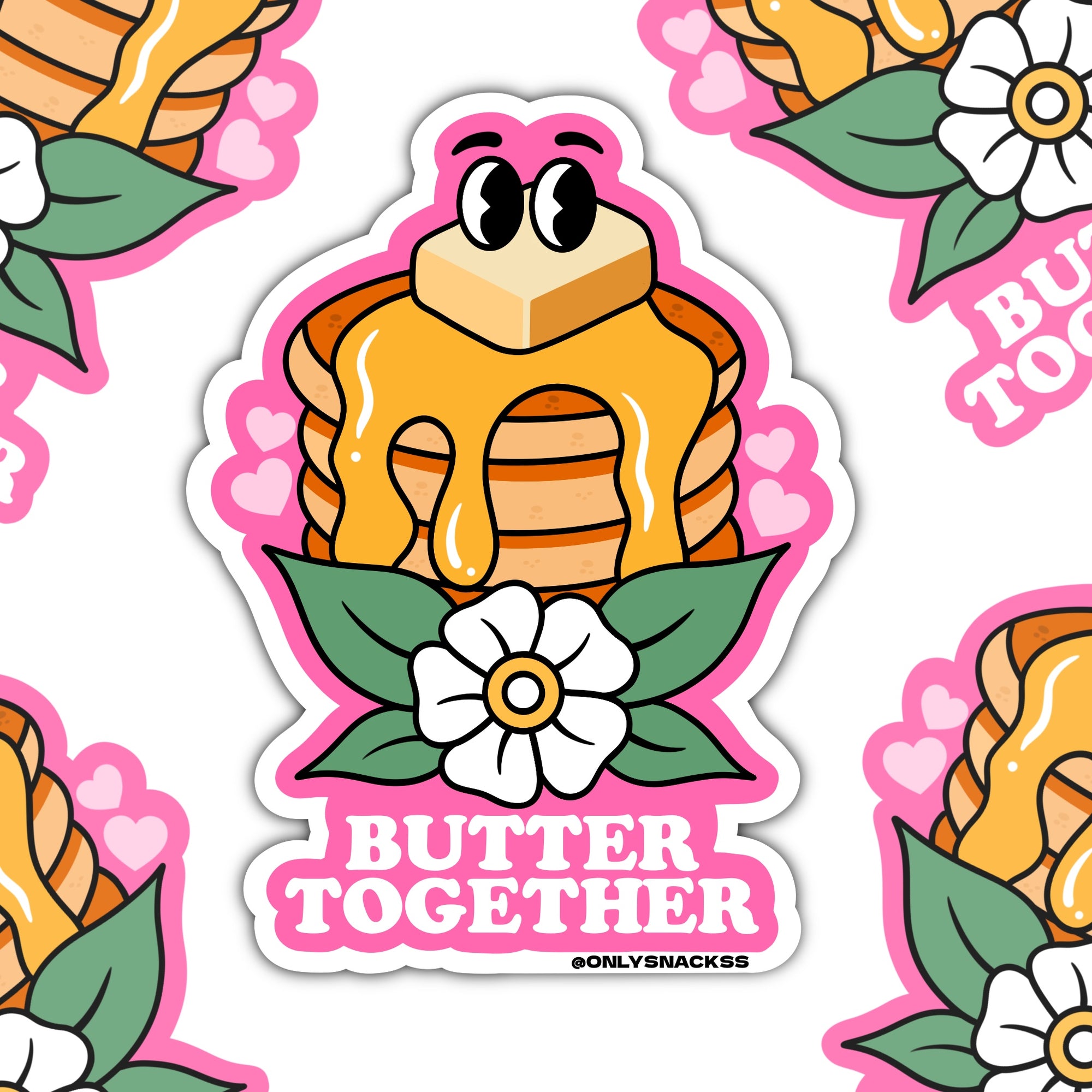 Butter Together Sticker