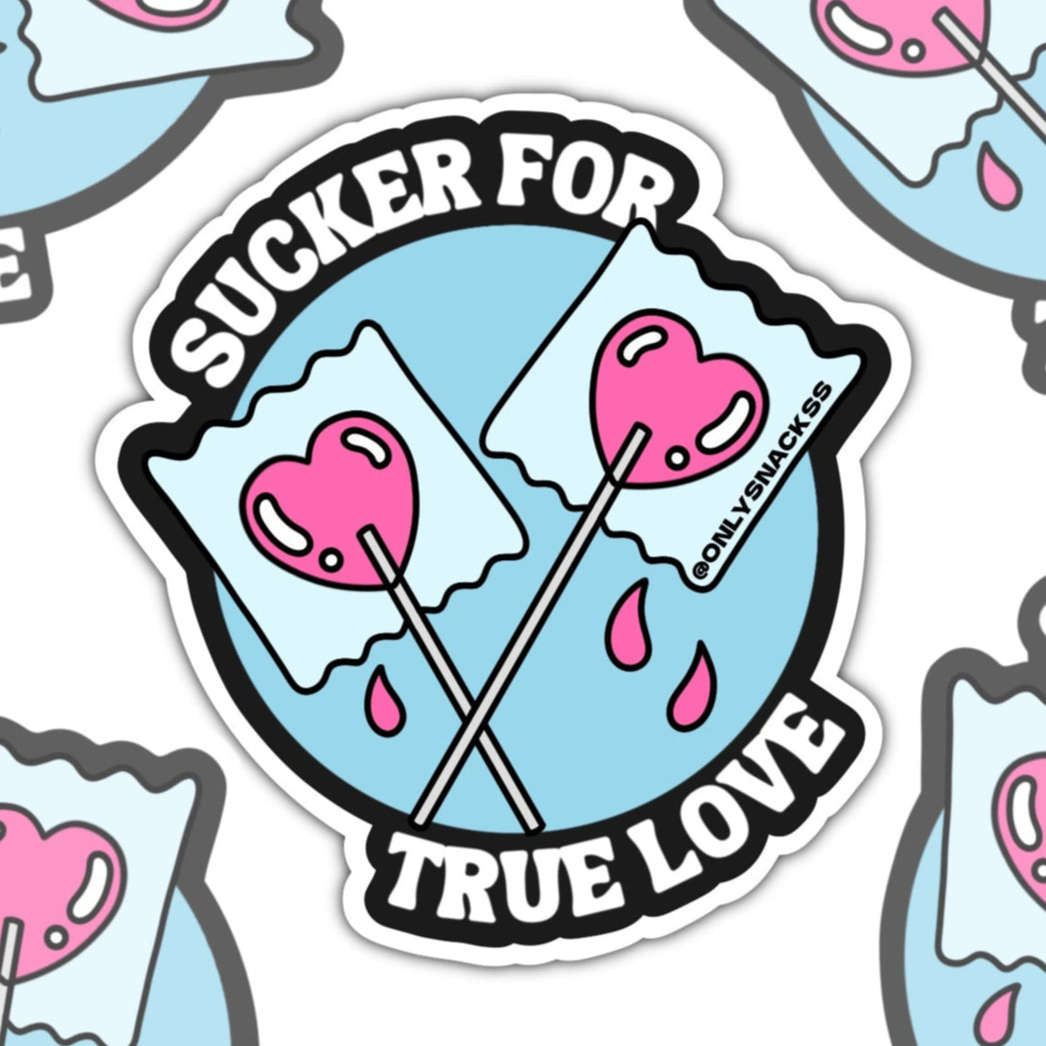 Sucker For True Love Sticker